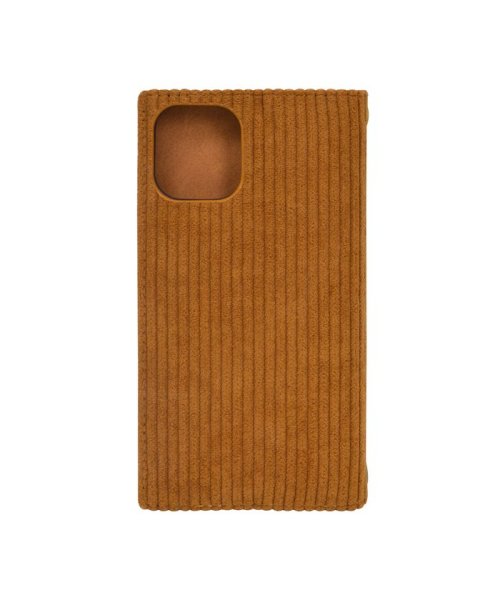 エムファクトリー Mーfactory Iphoneケース Iphone12mini ロデオクラウンズ Rodeocrowns 手帳ケース コーデュロイ ブラウン アイフォンケース Magaseek