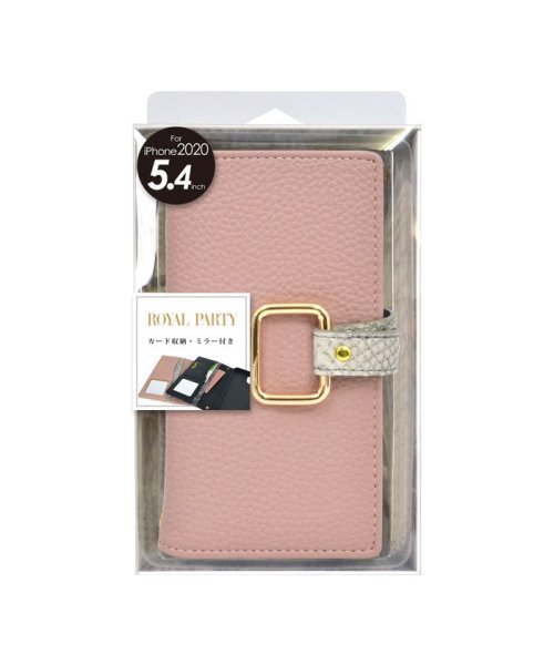 ROYAL PARTY(ロイヤルパーティー)/iphoneケース iPhone12mini ロイヤルパーティー ROYALPARTY 手帳ケース パイソン PINKBEIGE スマホケース/img08