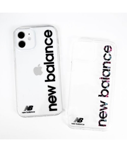 new balance(ニューバランス)/iphone ケース iPhone12mini ニューバランス New Balance TPUクリアケース 縦ロゴ フラワー柄 スマホケース/img08