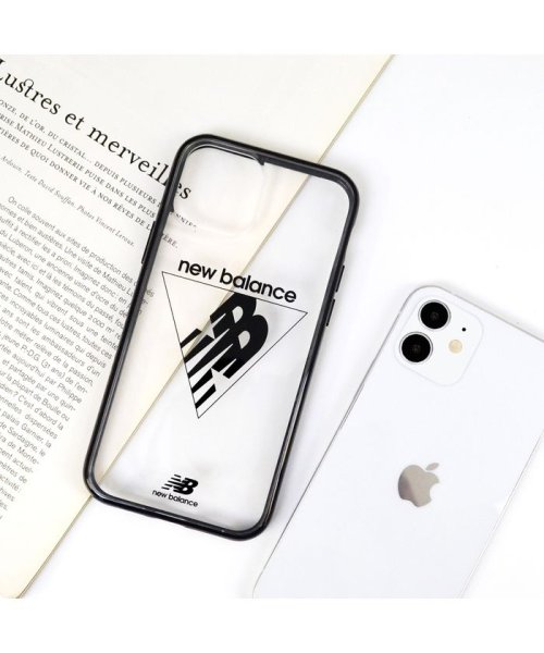 セール Iphoneケース Iphone12mini ニューバランス New Balance クリアケース トライアングル ブラック スマホケース エムファクトリー Mーfactory Magaseek