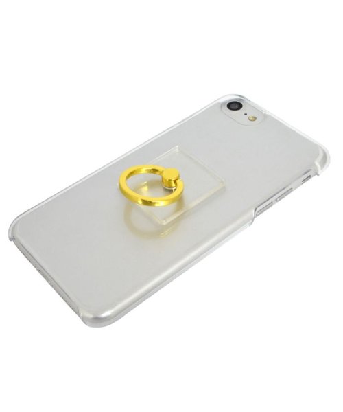 Neil(ニール)/スマホリング スマホスタンド Pendulum Ring CLEAR SERIES パイソンベージュ iphone xperia galaxy 多機種対応/img03