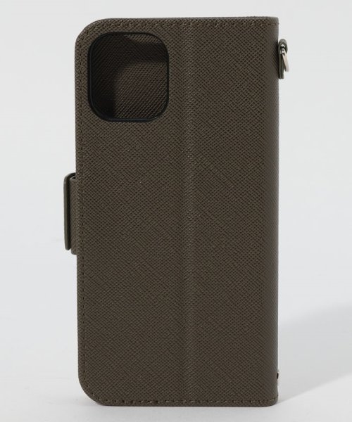 Orobianco（Smartphonecase）(オロビアンコ（スマホケース）)/"サフィアーノ調" PU Leather Book Type Case(iPhone 12 mini)/img02