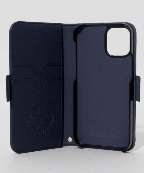 Orobianco（Smartphonecase）(オロビアンコ（スマホケース）)/"シュリンク"PU Leather Book Type Case(iPhone 12 mini)/img03