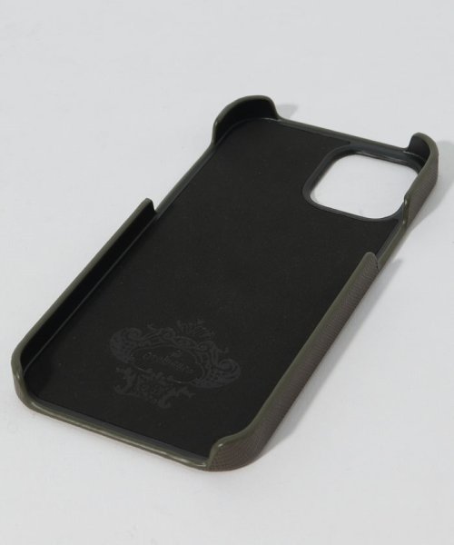 Orobianco（Smartphonecase）(オロビアンコ（スマホケース）)/"サフィアーノ調"PU Leather Back Case(iPhone 12/12 Pro)/img02