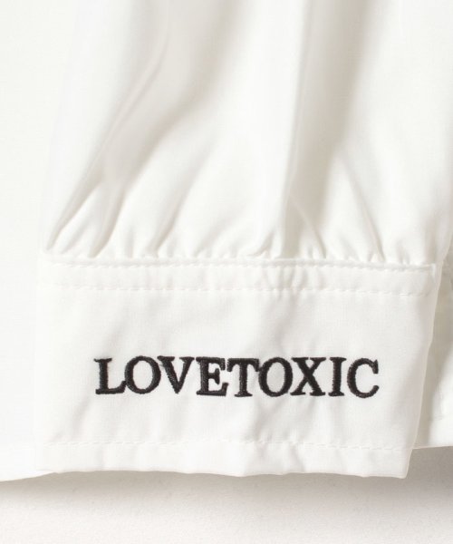 Lovetoxic(ラブトキシック)/ボウタイ付フリル衿シャツ/img04