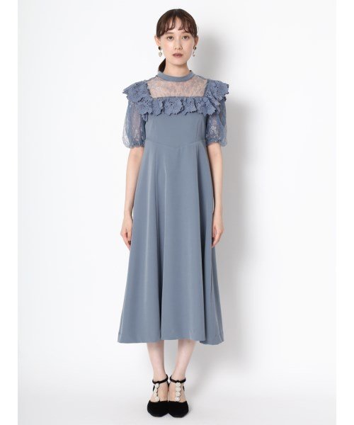 セール レース切替ワンピース リリー ブラウン Lily Brown Magaseek セール レース切替ワンピース リリー ブラウン Lily Brown Magaseek