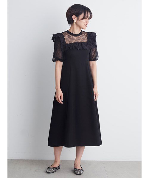 セール レース切替ワンピース リリー ブラウン Lily Brown Magaseek セール レース切替ワンピース リリー ブラウン Lily Brown Magaseek