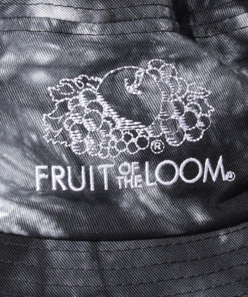 FRUIT OF THE LOOM(フルーツオブザルーム)/後染め COTTON LOGO BUCKET HAT/img03
