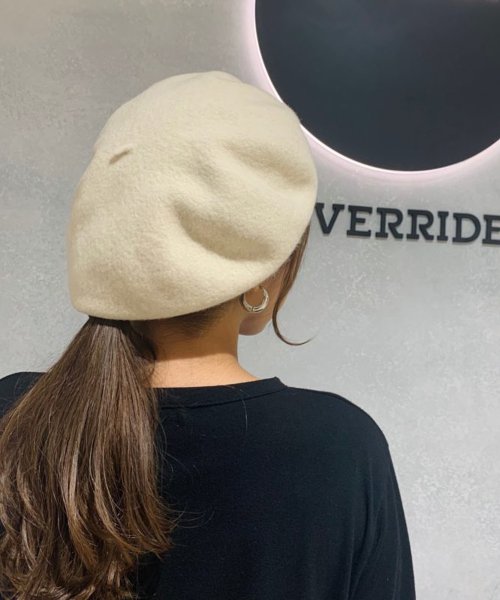 OVERRIDE(OVERRIDE)/OVERRIDE BASQUE BASIC BERET/img39