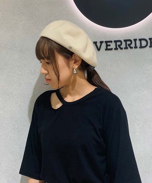 OVERRIDE(OVERRIDE)/OVERRIDE BASQUE BASIC BERET/img40