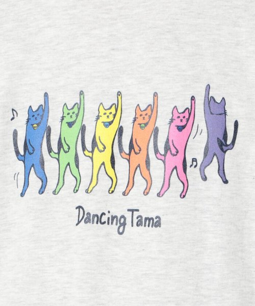 POCHITAMA LAND(ポチタマランド)/Colorful Dancing Tama Tシャツ/img07