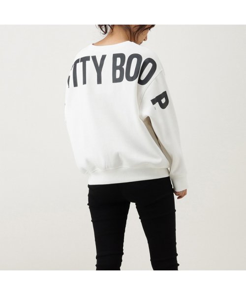 Betty Boop バックロゴトレーナー Fmm マックハウス レディース Mac House Women Magaseek