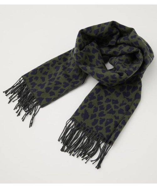 AZUL by moussy(アズールバイマウジー)/HEART LEOPARD STOLE/img06