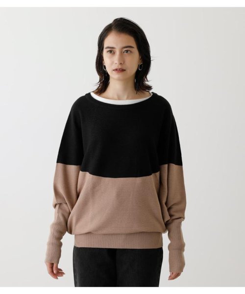 AZUL by moussy(アズールバイマウジー)/NUDIE CIRCULAR DOLMAN KNIT PO/img22