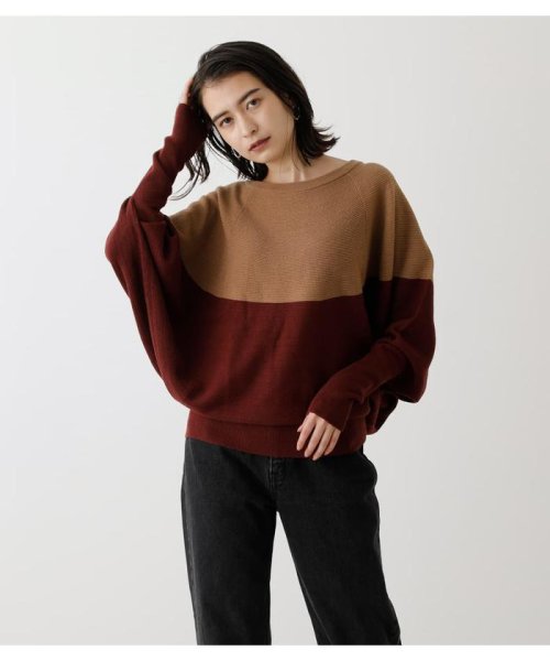 AZUL by moussy(アズールバイマウジー)/NUDIE CIRCULAR DOLMAN KNIT PO/img28