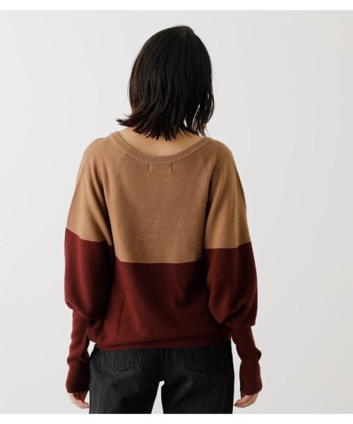 AZUL by moussy(アズールバイマウジー)/NUDIE CIRCULAR DOLMAN KNIT PO/img33
