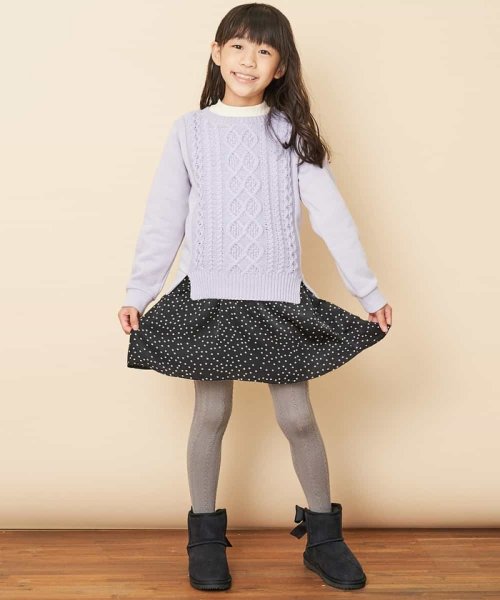 a.v.v(KID'S)(アー・ヴェ・ヴェキッズ)/[100－130]プリントギャザースカート[WEB限定サイズ]/img05