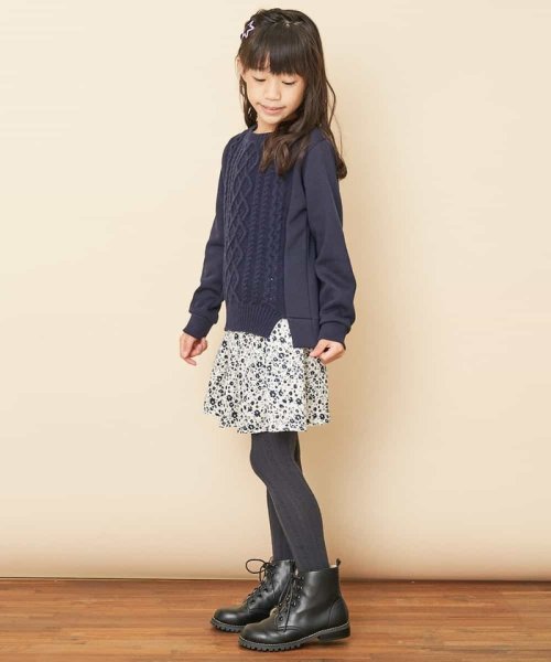 a.v.v(KID'S)(アー・ヴェ・ヴェキッズ)/[100－130]プリントギャザースカート[WEB限定サイズ]/img07