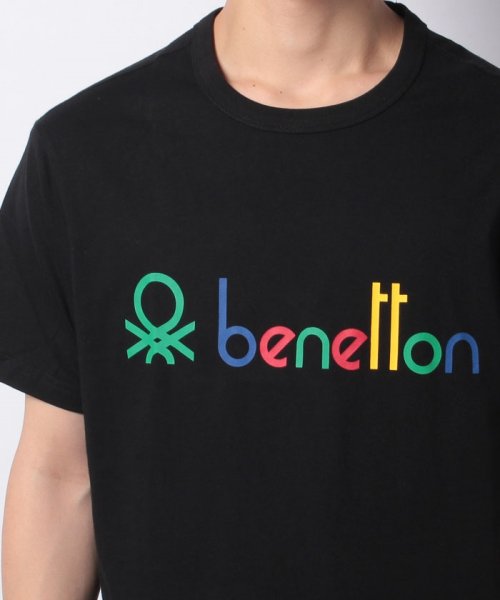 BENETTON (mens)(ベネトン（メンズ）)/ベネトンロゴプリントTシャツ・カットソー/img03