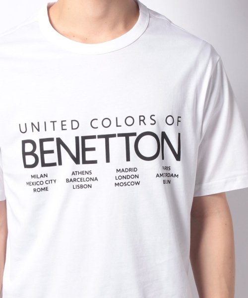 BENETTON (mens)(ベネトン（メンズ）)/ベネトンロゴプリントTシャツ・カットソー/img07