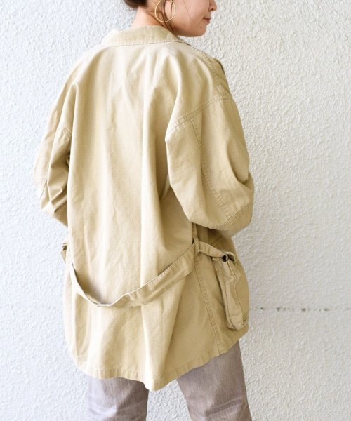 SHIPS WOMEN(シップス　ウィメン)/【WEB限定】ROTHCO:B.D.Uシャツ with belt◇/img24