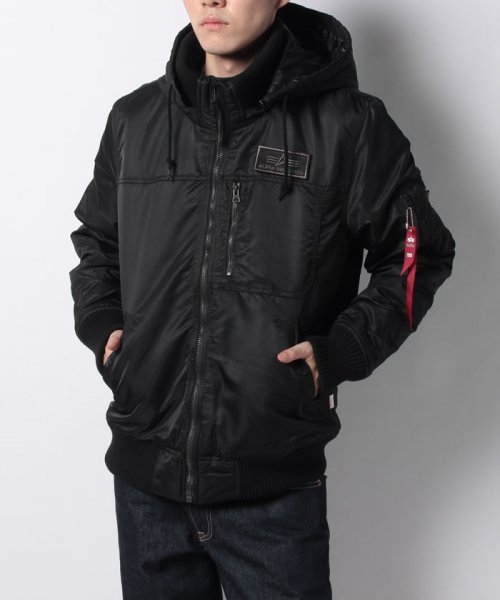 ALPHA INDUSTRIES(アルファインダストリーズ)/【ALPHA】 アルファ フーデッドリブジャケット/img28