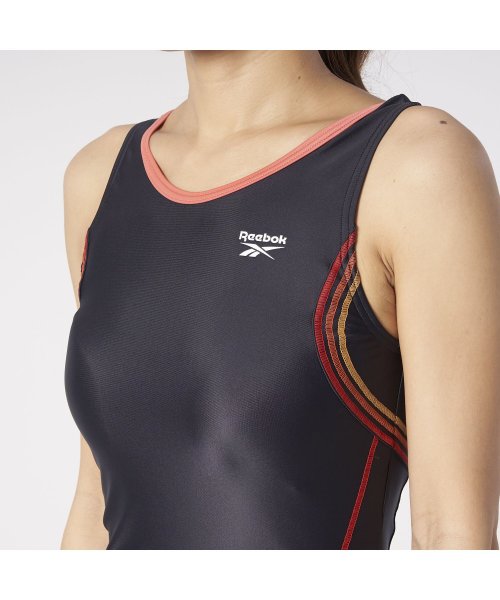 VacaSta Swimwear(バケスタ　スイムウェア（レディース）)/【REEBOK】無地ベーシック配色ステッチ/img11