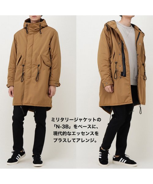 MAC HOUSE(men)(マックハウス（メンズ）)/URBAN COLLECTION アーバンコレクション ツイルモッズコート 304126MH/img11