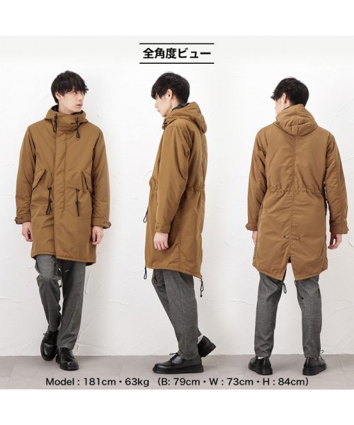 MAC HOUSE(men)(マックハウス（メンズ）)/URBAN COLLECTION アーバンコレクション ツイルモッズコート 304126MH/img12