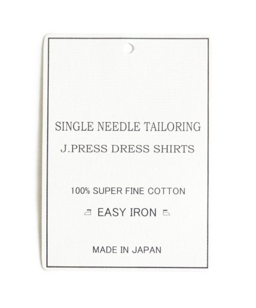 J.PRESS MENS(J．プレス　メンズ)/【Single Needle Tailoring】マイクロハウンドトゥースチェック シャツ/img09