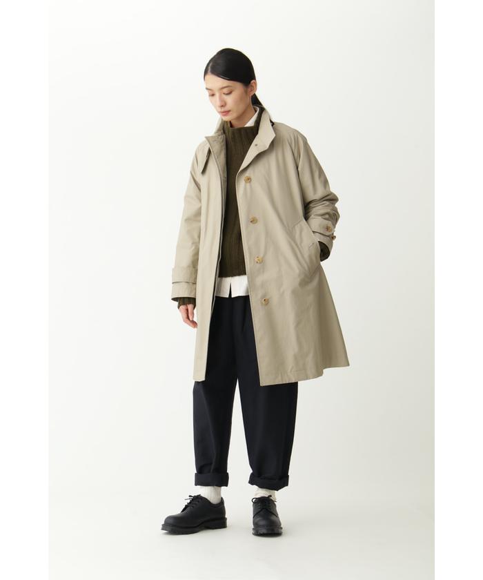 生まれのブランドで マーガレットハウエル PROOFED COTTON COATING