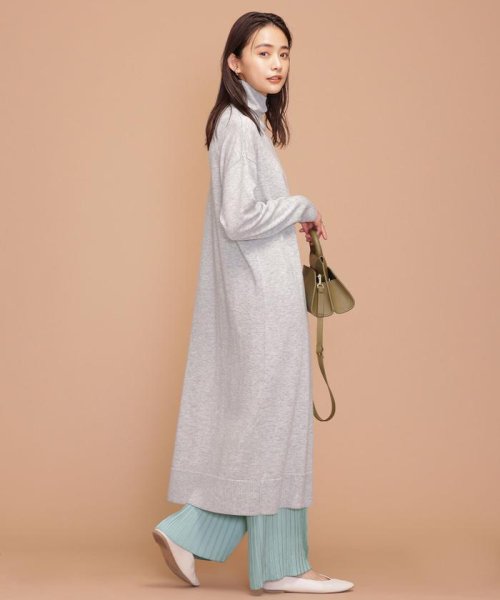 セール ハイネックニットワンピース プリーツパンツセット ナノ ユニバース Nano Universe Magaseek