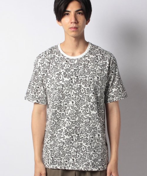 BENETTON (mens)(ベネトン（メンズ）)/【キース・ヘリングコラボ】総柄プリント半袖Tシャツ・カットソー/img05