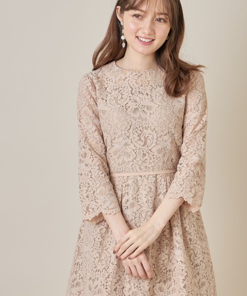 襟付きウエストりぼんスカラップフラワーレースワンピース トッコクローゼット Tocco Closet Magaseek 襟付きウエストりぼんスカラップフラワーレースワンピース トッコクローゼット Tocco Closet Magaseek