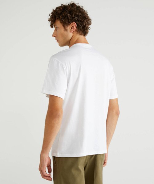 BENETTON (mens)(ベネトン（メンズ）)/ベネトンロゴプリントTシャツ・カットソー/img09