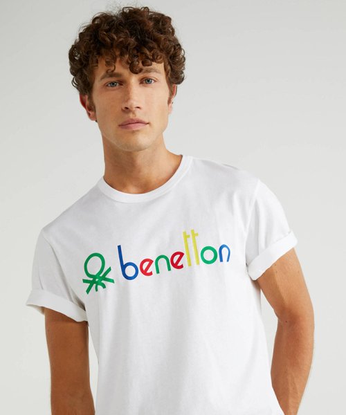 BENETTON (mens)(ベネトン（メンズ）)/ベネトンロゴプリントTシャツ・カットソー/img10