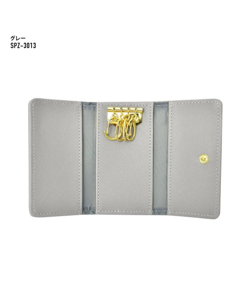 スヌーピー キーケース スマート キー レディース 女子 刺繍 合成皮革 キーリング カード収納 2枚 キャラクター ランナー Runner Magaseek