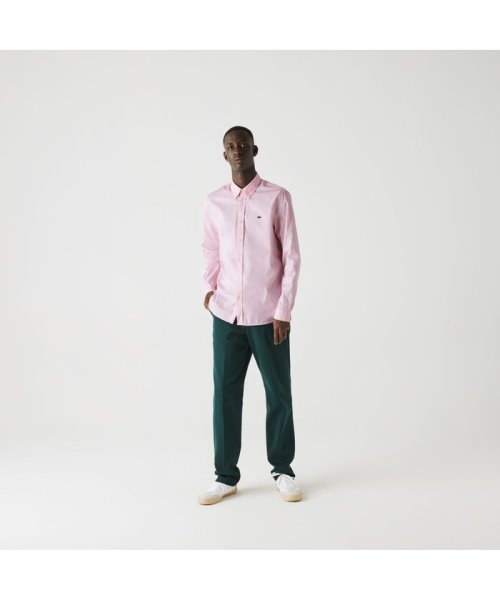 LACOSTE Mens(ラコステ　メンズ)/プレミアムコットンロングスリーブシャツ/img01