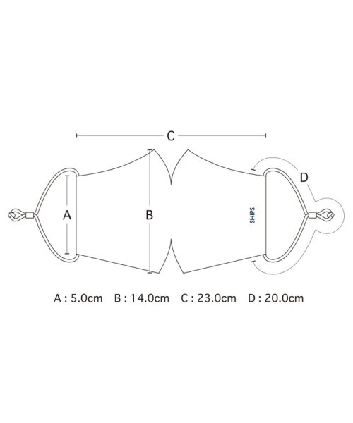 SHIPS MEN(シップス　メン)/SHIPS オリジナル 洗える 多機能ファッションマスク/img01