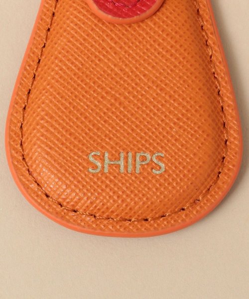 SHIPS MEN(シップス　メン)/【WEB限定】SHIPS: 【SAFFIANO LEATHER】 2トーン キーホルダー/img02