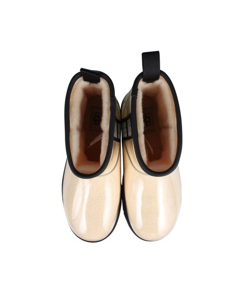 UGG アグ ブーツ レインブーツ クラシック クリア ミニ レディース CLASSIC CLEAR MINI ブラック ベージュ 黒 1113190 UGG アグ ブーツ