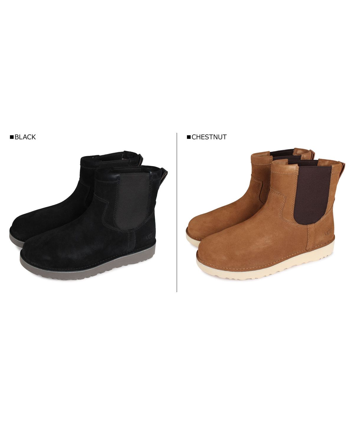 UGG アグ ブーツ キャンプアウト チェルシー メンズ CAMPOUT CHELSEA ブラック ブラウン 黒 1114710