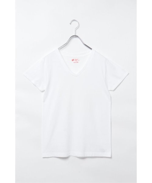 VENCE　EXCHANGE(ヴァンス　エクスチェンジ)/【WEB限定】Hanes 2P VネックTシャツ/img07