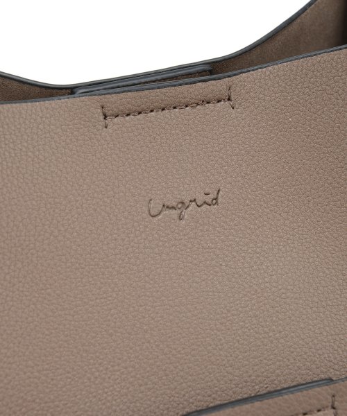 UNGRID bag(アングリッド　バッグ)/ナチュラルグレインシンプル軽量トート/img27