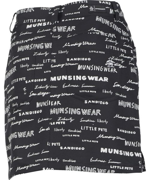 Munsingwear(マンシングウェア)/総柄プリントストレッチスカート（42cm丈/インナーパンツ付き）【アウトレット】/img02