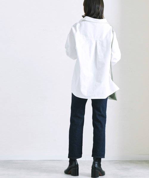 Fizz(フィズ)/【2020新作】ボリューム袖オーバーサイズツイルシャツ al AW/img12