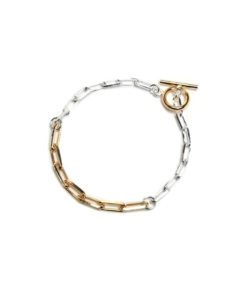 MAISON mou(メゾンムー)/【YArKA/ヤーカ】silver925 long oval chain bracelet [LVO]/オーバルチェーンミックスブレスレット シルバー925 /img05
