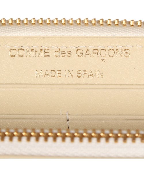 COMME des GARCONS(コムデギャルソン)/コムデギャルソン COMME des GARCONS 財布 長財布 メンズ レディース ラウンドファスナー 本革 CLASSIC WALLET オフ ホワイト /img05