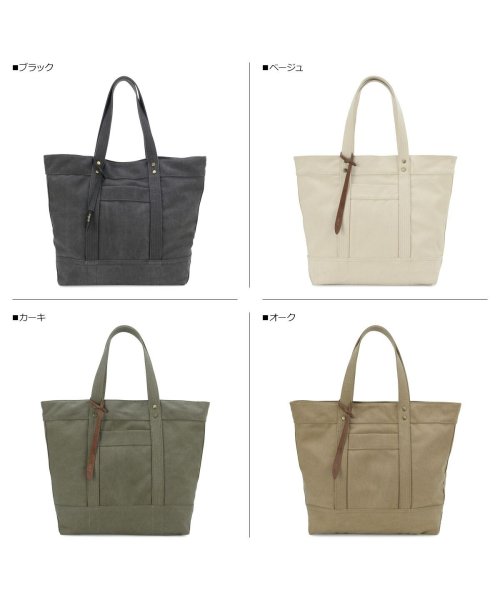 Ungrid(アングリッド)/アングリッド Ungrid バッグ トートバッグ レディース COTTON DENIM LARGE TOTE BAG ブラック ベージュ カーキ オーク パープ/img01