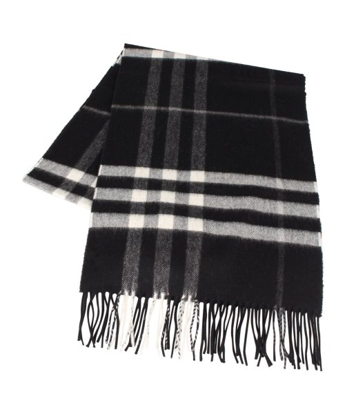 BURBERRY(バーバリー)/バーバリー BURBERRY マフラー スカーフ メンズ レディース チェック カシミア MUFFLER ブラック 黒 8015537 /img01